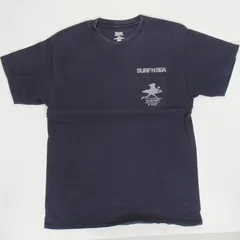 BEEFY Hanes ビーフィーヘインズ サーフアンドシー プリントTシャツ ネイビー ポケット付き半袖Tシャツ メンズTシャツ ユーズド USED ビーフィーヘインズ プリントTシャツ メンズTシャツ 半袖Tシャツ トップス半袖Tシャツ ユーズド USED