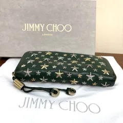 Jimmy choo スタースタッズ ラウンドファスナー 長財布