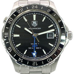 タグホイヤー TAG HEUER WAK211A.BA0830 アクアレーサー GMT キャリバー7 自動巻き メンズ