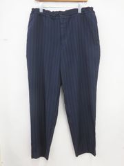 COMME des GARCONS HOMME DEUX コムデギャルソンオムドゥ DM-P028 24SS カチオン染ストライプ製品染パンツ　美品　M