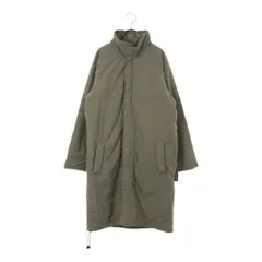 エディーバウアー フード 中綿コート XS カーキ系 Eddie Bauer メンズ 古着 【240127】