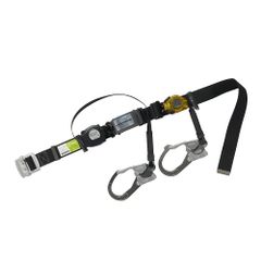 タイタン(TITAN) 胴ベルト型墜落制止用器具 ロック装置付き2WAY巻取器+巻取式補助ロープ BL L SLN505-RW-BL-L型