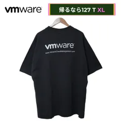 VMware Tシャツ XL ブラック ヴイエムウェア ポートアンドカンパニー 企業T プロモT ストリート Y2K アドバタイジング オーバーサイズ ビックシルエット ゆるだぼ 00s 90s テクノロジー テック 古着 B642