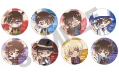 【中古】バッジ・ピンズ 全8種セット 「名探偵コナン トレーディング缶バッジ ミニキャラ英国風」