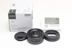 ほぼ新品 sony SEL20F28 2024/12/25購入 2025年最新】sony ソニー e 20mm f2.8 sel20f28の人気アイテム