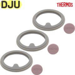 サーモス DJU パッキンセット フォギーピンク 3個セット B-0068771CV0 ×3P 純正交換用部品 THERMOS スープマグ用替えゴムパッキン【ネコポス】