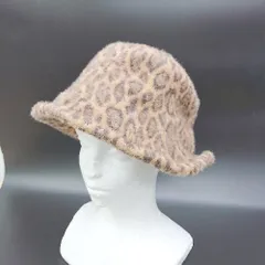 ◇ ⊇ FREAK'S STORE フリークスストア 豹柄 レオパード バケットハット ベージュ サイズ表記なし レディース E  【1505290044608】