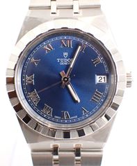 新品未使用品 TUDOR(チューダー) M28400-0006 ロイヤル SS AT 自動巻き チュードル 箱付き 青文字盤 付属完備 ステンレス メンズ 腕時計