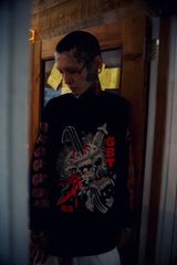 GxBxT暗黒髑髏L/S Tee【M】