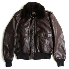 美品/希少✨schott フライトジャケット　G-1 ブラウン　184SM 44 2025年最新】Schott レザージャケット ma-1の人気アイテム