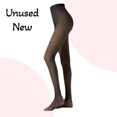 【未使用】極暖 裏起毛 タイツ 冬用 防寒 保温 美脚 美尻 透け感風 ストッキング