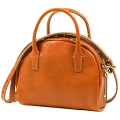 イルビゾンテ ショルダーバッグ ハンドバッグ IL BISONTE レディース ライトブラウン レザー 本革 斜めがけ CARAMEL BHA019-PV0001-CA115B