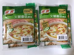台湾 康寶濃湯 自然原味火腿蘑菇ハムマッシュルーム(41.4G/袋)×4袋