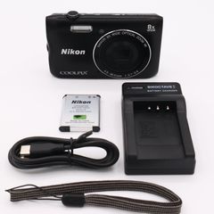 Nikon デジタルカメラ COOLPIX A300 光学8倍ズーム 2005万画素 ブラック A300BK　#250210_21027288