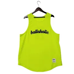 ballaholic 蛍光イエロー タンクトップ＆ショートパンツ M ballaholic 蛍光イエロー タンクトップ＆ショートパンツ M