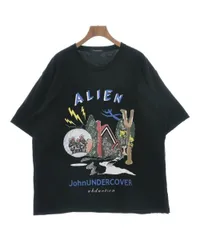 美品 アンダーカバー UNDERCOVER JUN TAKAHASHI シャツ オープンカラーシャツ ロングスリーブ ドット柄 トップス メンズ 2(M相当) ブラック/ホワイト