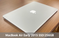 MacBook Air 13インチ Early 2015 中古 SSD 256GB 充電アダプタ付属 本体