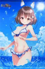 【中古】タペストリー 空丘夕陽 描き下ろしB2タペストリー 「PS4/Switchソフト ふゆから、くるる。」 メロンブックス購入特典