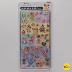 第②弾 Disney ディズニー ボンボンドロップシール ステッカー BONBON DROP seal 【クラシック】 8812039