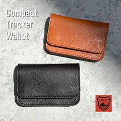 栃木レザー財布　ショートトラッカーウォレット　トラッカーウォレット　ショートトラッカーウォレット　トラッカーミニ　コンパクト財布　ミニ財布　二つ折り財布　小さい財布　メンズ財布　２色展開　日本製　Made in Japan　新品　［WL-009］ 送料無料