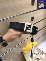 【今日特価】FD Signature ウイドレザーベルト-1