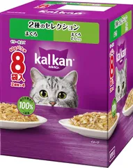 訳あり 20個セット カルカン パウチ 2種のセレクション まぐろ・まぐろ たい入り 8袋入り×20ボールセット【北海道/沖縄/離島発送不可】のサムネイル