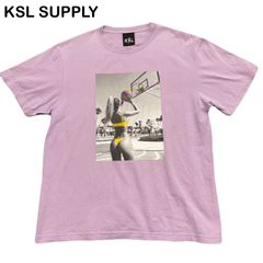 KSL SUPPLY KSLサプライ ラッパー KOWICHI ストリート バスケットボール セクシーガール 金髪美女 フォトデザイン メンズ レディース Tシャツ L