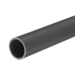 新品 uxcell PVC剛性丸パイプ 21mm内径 25mm外径 20cm/8 長さ ライトグレー 高耐久性 水管 クラフト ケーブルスリーブ用