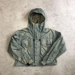 半*り様 Patagonia sst jacket フィッシング ディープウェー Patagonia Deep Wading Jacket Teal Blue F00 M Deadstock