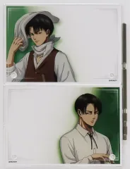 【中古】アクリルスタンド・アクリルパネル リヴァイ・アッカーマン 2層アクリルプレート 「進撃の巨人 10 Years Journey POP UP SHOP」