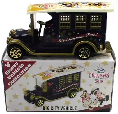 【中古】トミカ ビッグシティ ビークル ディズニークリスマス 2019ver.(ネイビー×ホワイト×ゴールド) 「トミカ ディズニービークルコレクション」 東京ディズニーリゾート限定