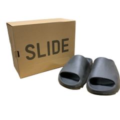 ◆中古品◆adidas YEEZY Slide "Onyx" アディダス  イージー ブラック 27.5cm US9 HQ6448 サンダル メンズ X68369NL