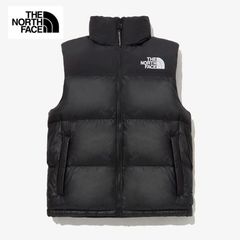 THE NORTH FACE ノースフェイス ヌプシ オンボール ベスト 中綿ダウン アウトドア タウンユース メンズ レディース ブラック色 海外限定
