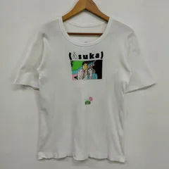 わたせせいぞう ハートカクテル 両面 プリント 半袖 Tシャツ 当時物 コレクション マンガ manga アニメ anime 90s 古着 VINTAGE レディース LF102