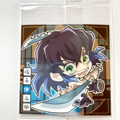 鬼滅の刃　ディフォルメシール其ノ4  ウエハースチョコ 嘴平伊之助 シール 1枚