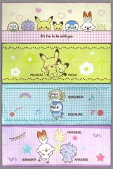 [중고] 타월·수건 전 4종 세트 마이크로 화이버 타월 [포켓 몬스터 포켓피스]