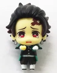 【中古】トレーディングフィギュア 竈門炭治郎(泣き顔) 「鬼滅の刃 ちょこっとひっかけフィギュアぷち～炭治郎がいっぱい～」 ナムコ限定