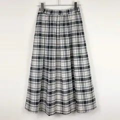 a.v.v チェック柄 ボリューム フレアスカート
