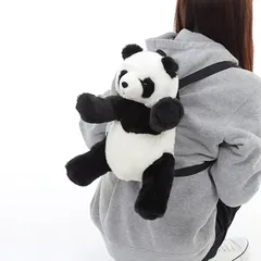 パンダ リュック パンダのリュック バッグ アニマル 動物 ぬいぐるみ バックパック パンダリュック 原宿系 派手 カワ もこもこ レディース大人幼児子供子ども こどもキッズ用女の子男の子 軽い 2歳 3歳 4歳 小さいサイズSサイズ★1