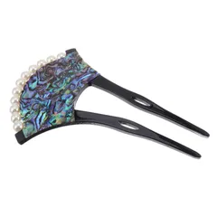 【在庫処分】訪問着 留袖 二本足 レディース バチ型簪 髪飾り 着物 ヘッドドレス パール 二本挿し簪 バチ型 エレガント かんざし Frcolor