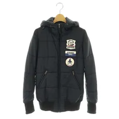 ヒステリックグラマー HYSTERIC GLAMOUR プリマロフト 中綿 ワッペン ヒスガール  ジャケット フード アウター F 紺 ネイビー /MI ■OS ユニセックスのサムネイル