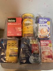 インスタントコーヒー、インスタント紅茶詰め合わせ　箱潰れ品　訳あり
