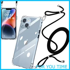 【新着商品】iPhone14 ケース ショルダー クリア 耐衝撃 ストラップ付き スマホケース アイフォン14 カバー 透明 薄型 軽量 TPU シリコン 紐付き 肩掛け 首掛け 斜めかけケース 調節可能なショルダー クロスボディ 多目的キャリー ファッション