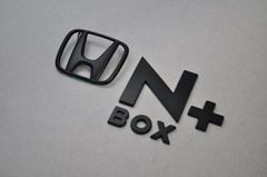 ☆マットブラック ホンダ NBOX 純正エンブレム 2839 - メルカリ
