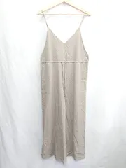 ◇ ⊂ NATURAL BEAUTY BASIC 肩ひも調節可能 オールインワン サイズM カーキ レディース E  【1502030032918】のサムネイル
