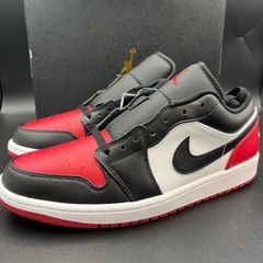 新品 28cm Nike Air Jordan 1 Low "Bred Toe" ナイキ エアジョーダン1 ロー "ブレッドトゥ" 553558-161 スニーカー