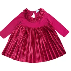 H&M ドレス　ワンピース  68 70cm キッズ服　レッド