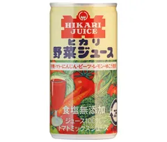 光食品 野菜ジュース 食塩無添加 190g缶×30本入｜ 送料無料 野菜 ジュース 有機 果汁 リコピン オーガニックトマト