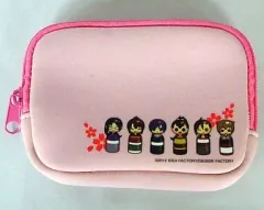 【中古】バッグ(キャラクター) [単品]SDキャラ(こけし) ミニポーチ 「PSPソフト 薄桜鬼 遊戯録弐 祭囃子と隊士達 豪華版」 同梱特典