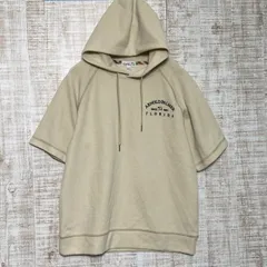 Arnold Palmer アーノルドパーマー　メンズ　トップス　パーカー　フーディー　スウェットパーカー　半袖　ラグランスリーブ　フード付き　無地　ブランドロゴ　アイボリー　ベージュ　シンプル　カジュアル　s329h249